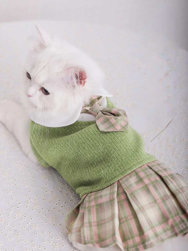 

Cute Pet Princess Dress Teddy Corgi Fight Bichon Schnauzer Spring Autumn Dress Puppy Dog Comfortable Small Dog Clothes
