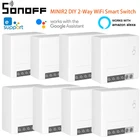 Умный выключатель SONOFF MINIR2 с поддержкой Wi-Fi и голосовым управлением