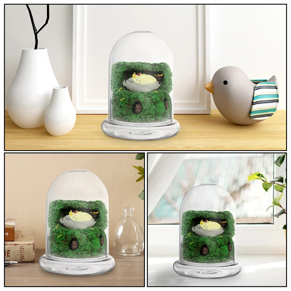 

2pcs Ecological Bottle Micro Landscape Decoration High Borosilicate Glass Bottle