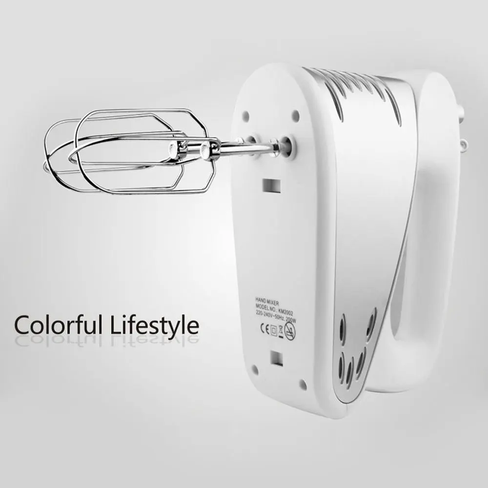 Штепсельная Вилка европейского стандарта Электрический 5 Скорость ручной миксер