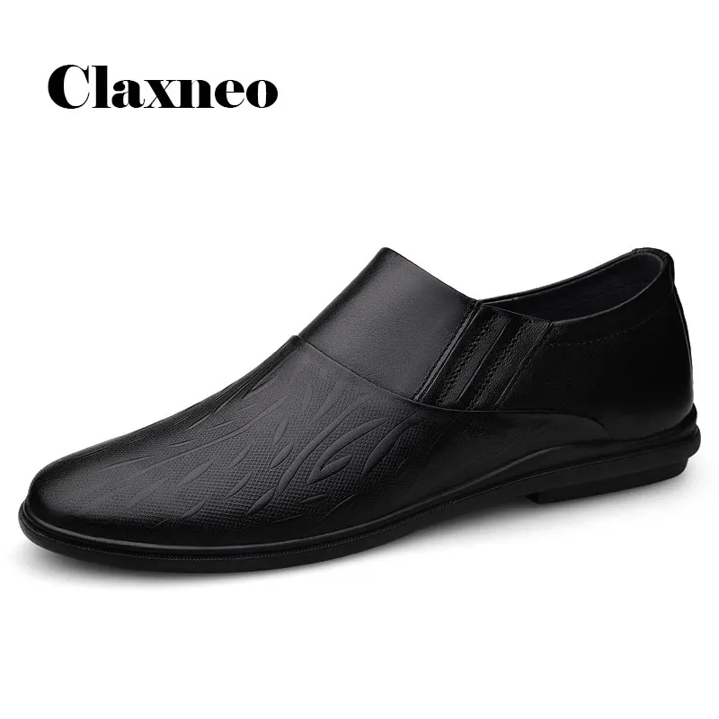 Мужские лоферы Слипоны Мужская кожаная обувь Водонепроницаемые мокасины из