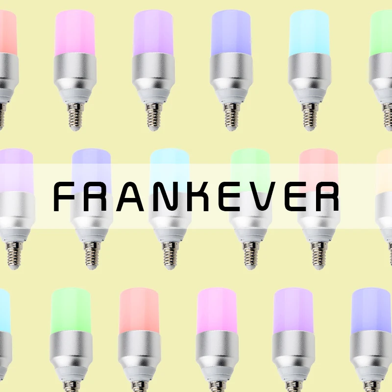 FrankEver 20 шт RGBW E14 беспроводной WiFi контроль умная лампа 16 миллионов цветов