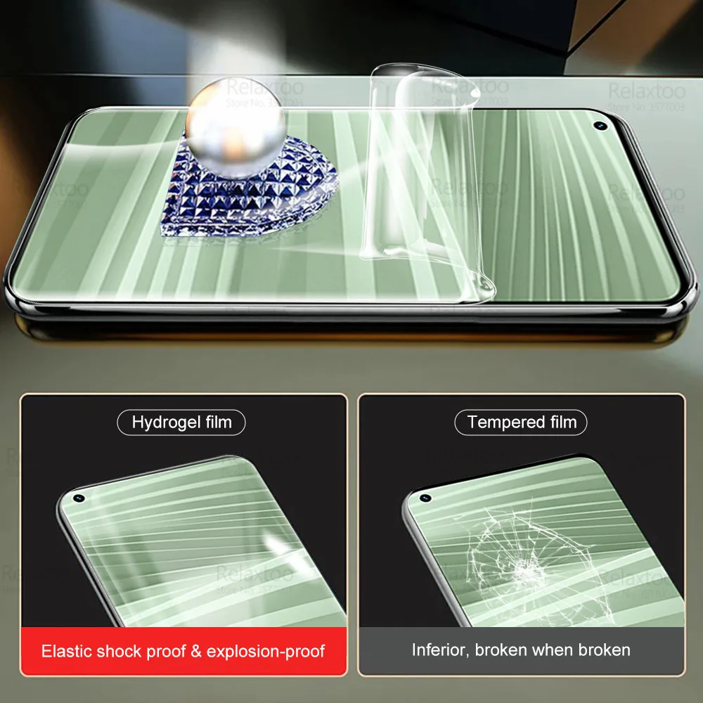 3in1 hydrogel soft film for oppo realme gt2 pro back front camera films on realmegt gt 2 2pro gt2pro screen protector not glass free global shipping