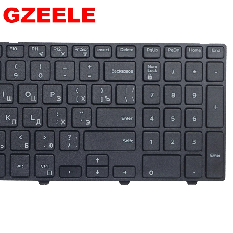 Русская клавиатура для ноутбука DELL 490.00H07.0L01 SG-63310-XUA SG-63510-XAA 14092453411 V147225AS V147225AS1 SN8234 PK1313G1A00 ру