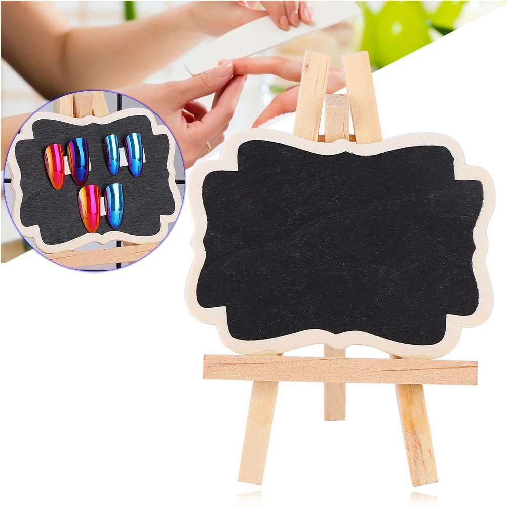 Двухсторонний дизайн ногтей стенд Гель лак цвет витрина рамка доска для дисплей|