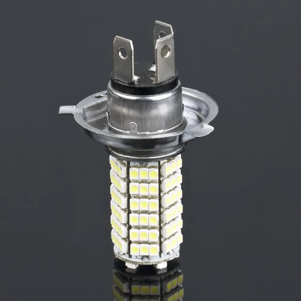 

New H4 LED Headlight 3528 120 SMD lamp 6500K White Car Styling Fog Light Bulb Parking hot selling