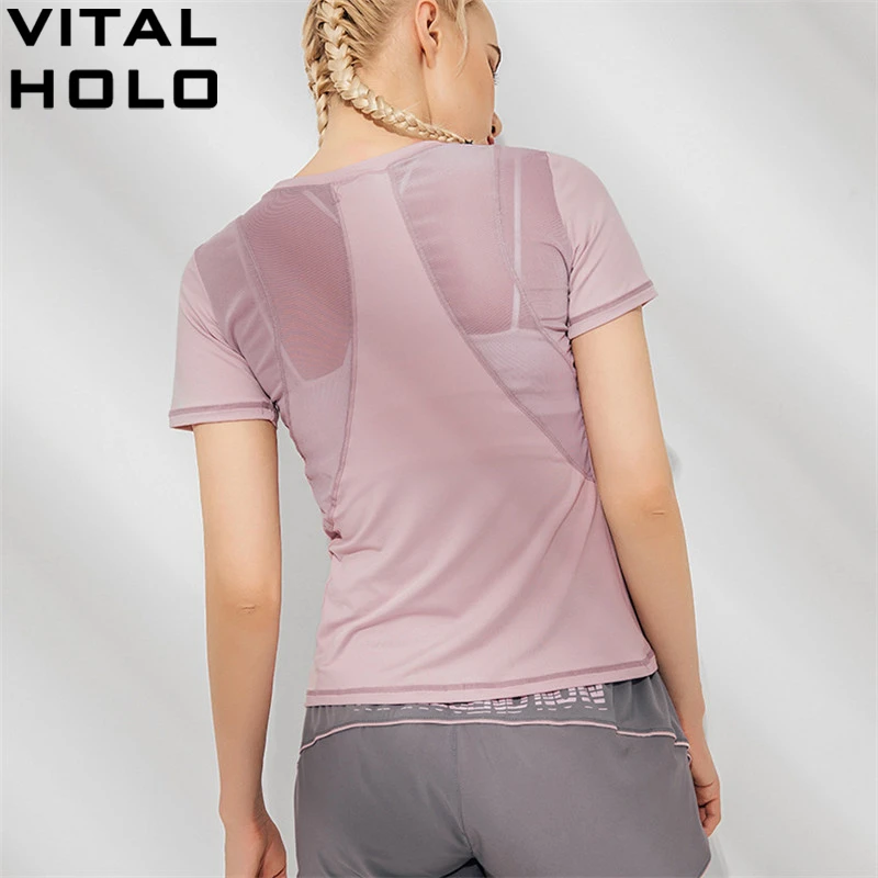 Женская спортивная рубашка топ для йоги гимнастики тренировок топы женщин