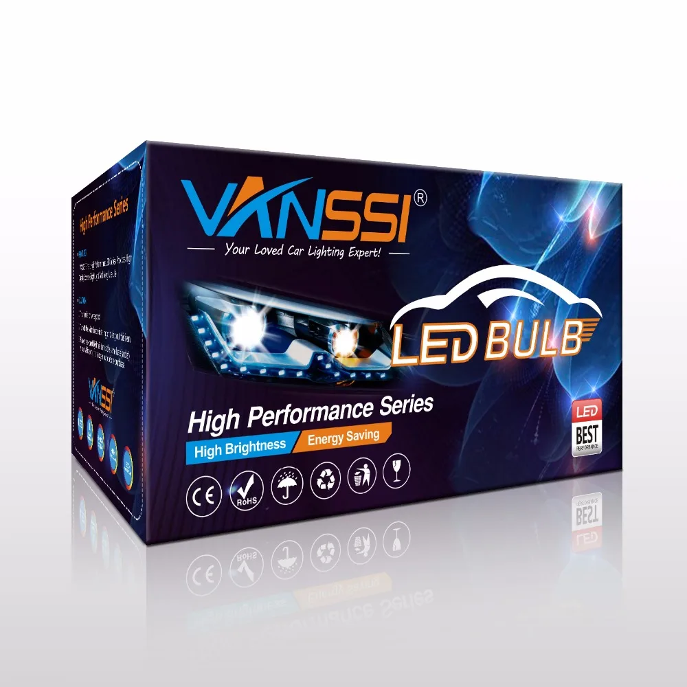 

2Pcs/Lot 9006 HB4 LED Auto Fog Lamp Car Anti Fog Light Bulb Fog Lamps 6000K White 12V Day Running Light