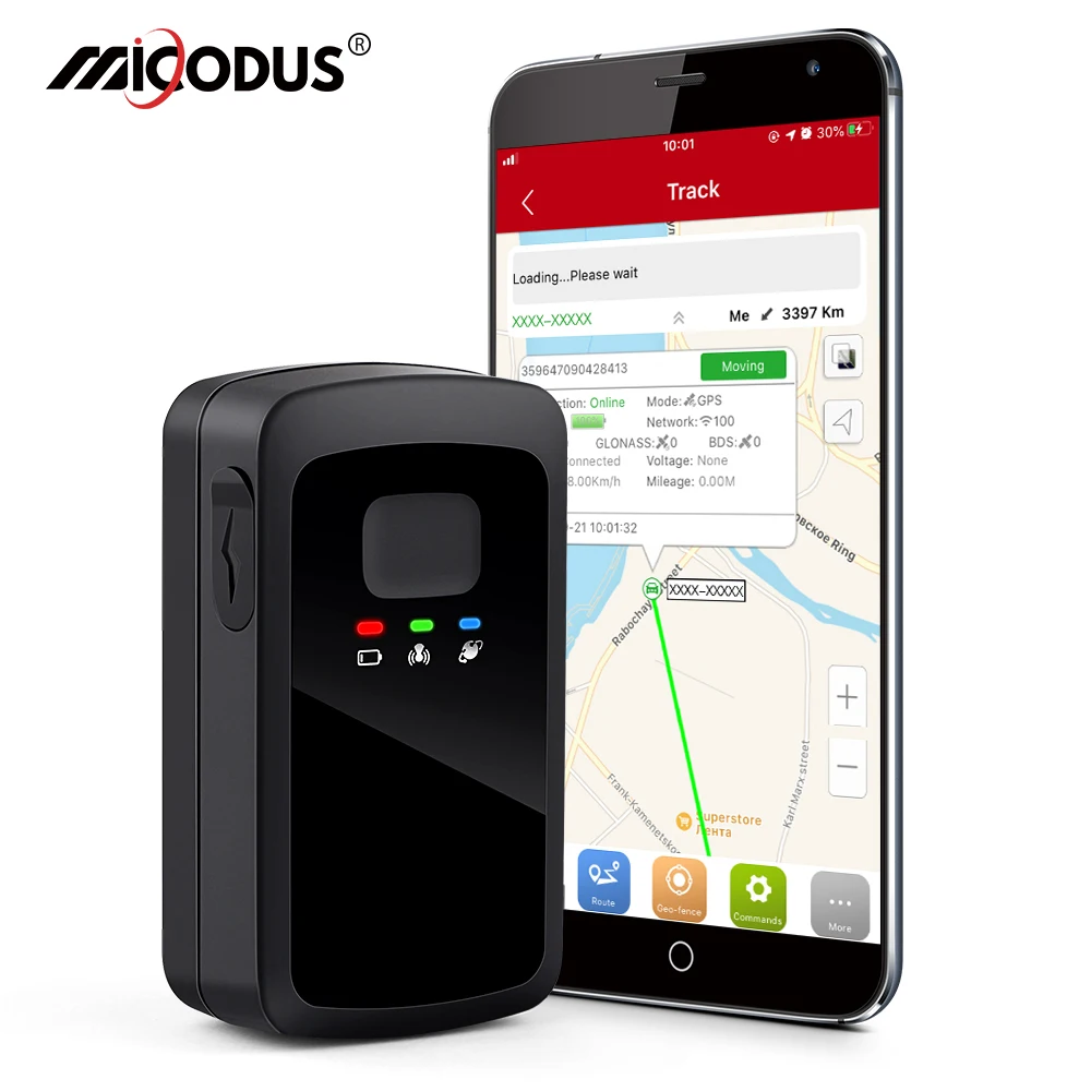 Мини GPS трекер MiCODUS MP60 1300 мАч IPX5|GPS-трекеры| |