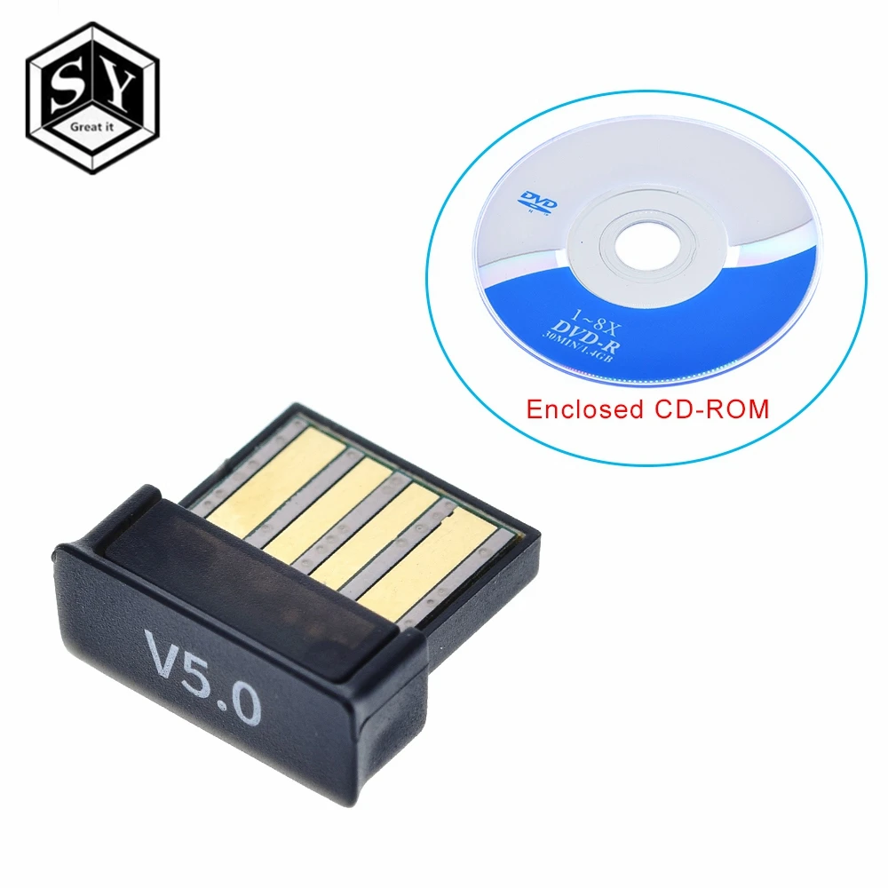 Беспроводной USB Bluetooth 5 0 адаптер GREAT IT компьютерный аудио музыкальный приемник