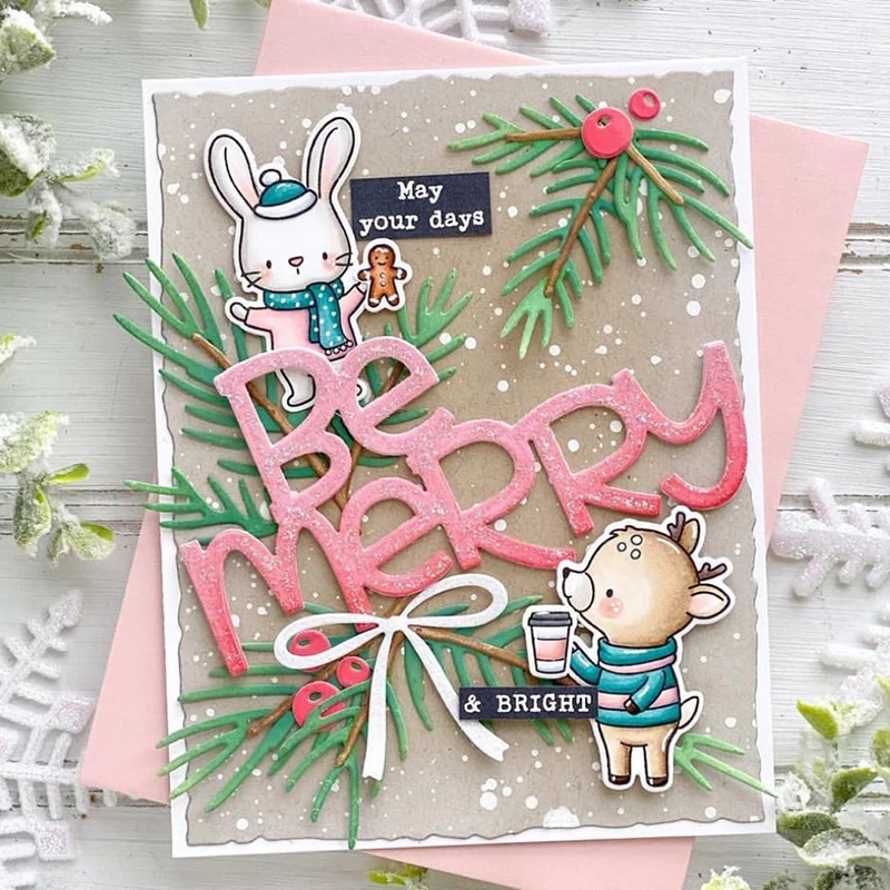 

JC Flower Leaves Branch Cutting Dies Background Template Scrapbook Decorative Embossing Paper DIY Make Stencil Craft Mold Decor