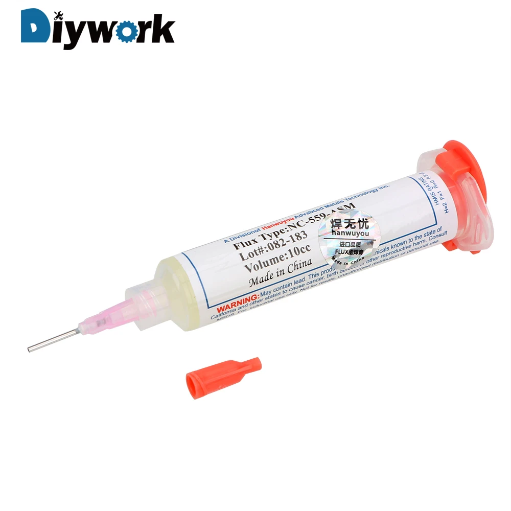 DIYWORK паяльная паста 10cc NC-559 нечистое для нанесения паяльной пасты на печатные