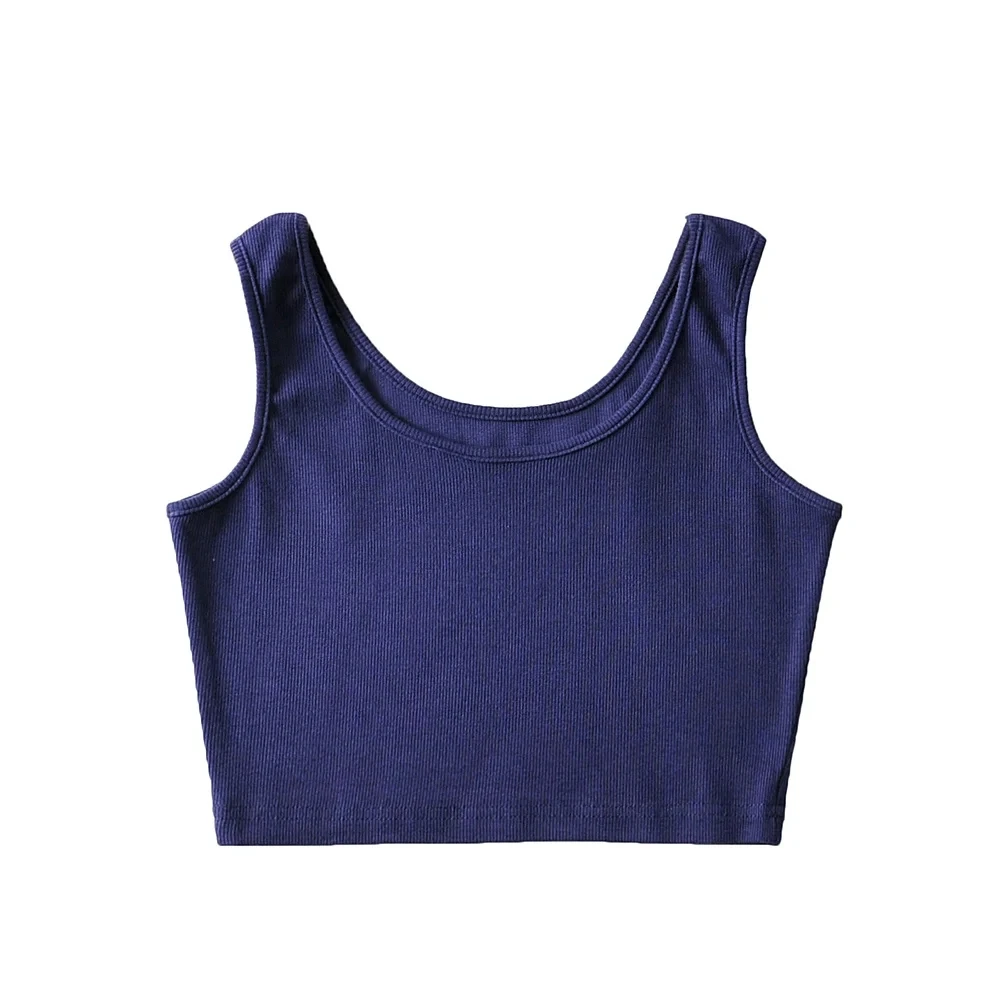 

Crop Tops halter sexy cami bandana black white tube top girl Female Streetwear Sleeveless Seamless Sports Bra women t shirt