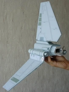 

Модель бумаги «Звездный Воин», масштаб 1:100