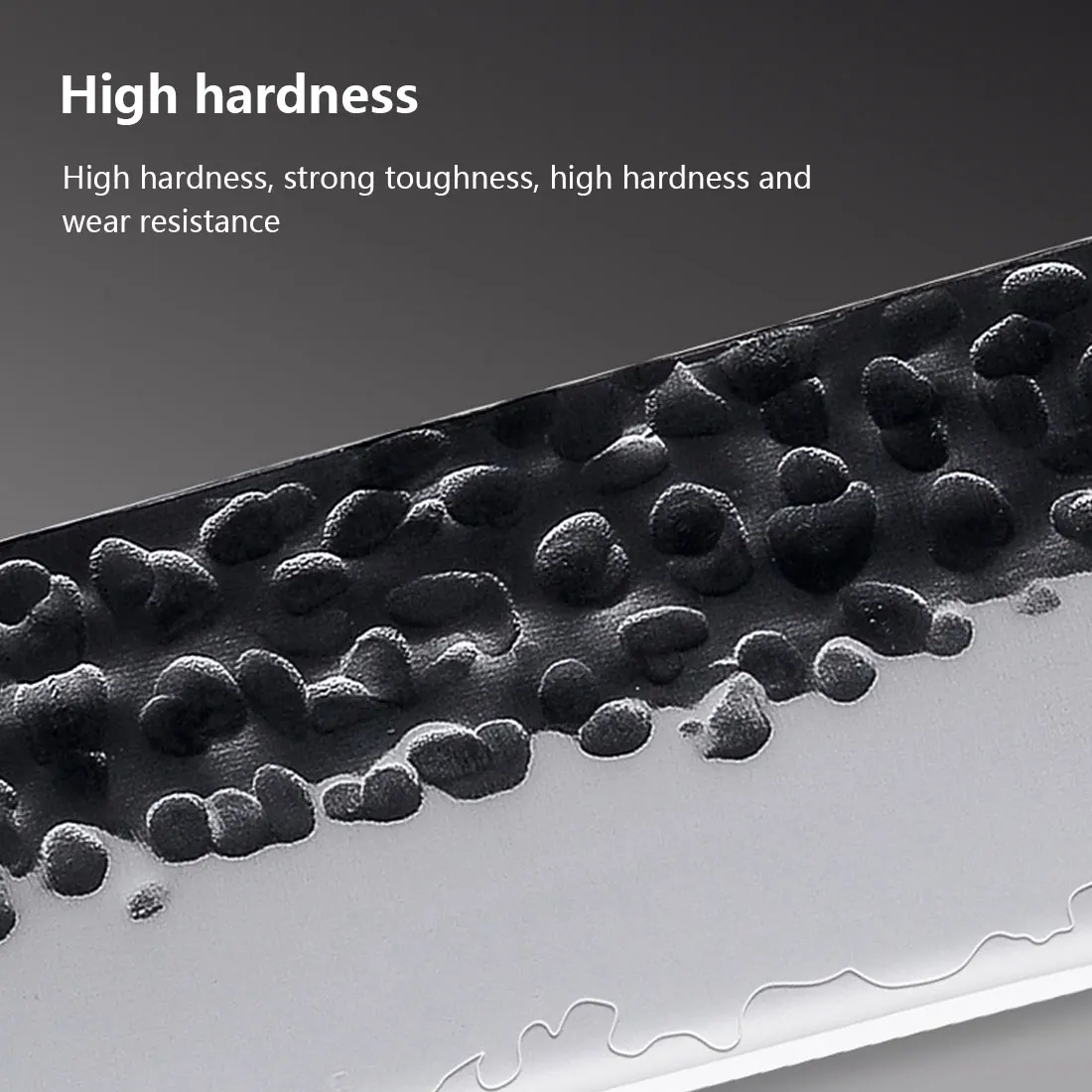 

Damascus Steel Damascus Chef Knife 8 Inch Damascus Kitchen Knife Solidified Wood Vegetable Multifunctional ebony handle knife