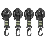 4x universal outdoor suction cup anchor securing hook tie down camping tarp as car side awning pool tarps tents securing hook