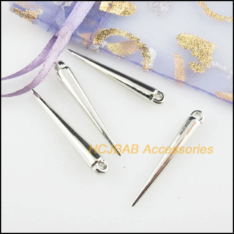 80 новых конусных подвесок акриловая фототкань 4 5x34 мм