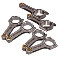 Con Rod Connecting Rods For Nissan Skyline GTS R31 Patrol RB30 RB30DET 152.5mm Conrods + ARP Bolts Balanced Piston Pin