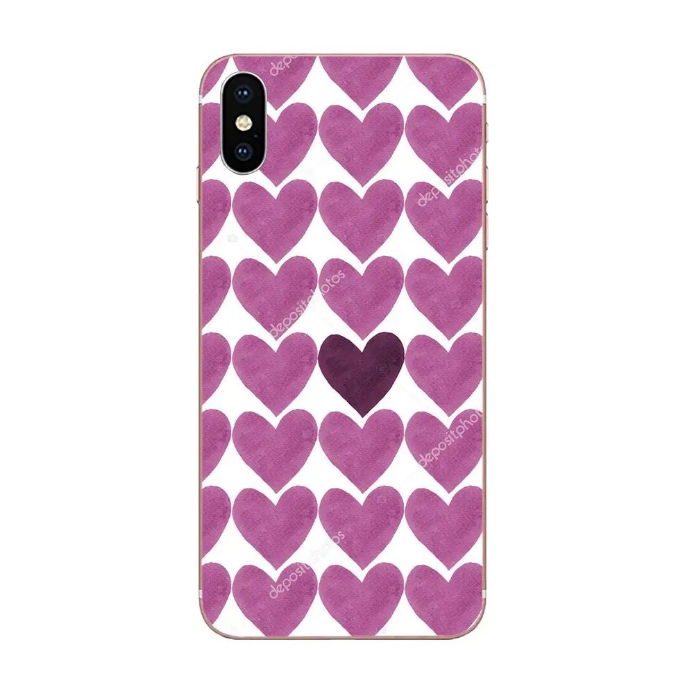 Красный розовый подстилка для влюбленных маленькое сердце чехол LG G2 G3 G4 G5 G6 G7 K4 K7 K8