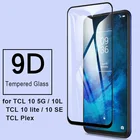 Защитное стекло 9D для TCL 10 SE Lite, 10 л, 5G Plex, с черными краями, с полным покрытием, закаленное стекло для TCL 10SE 9H