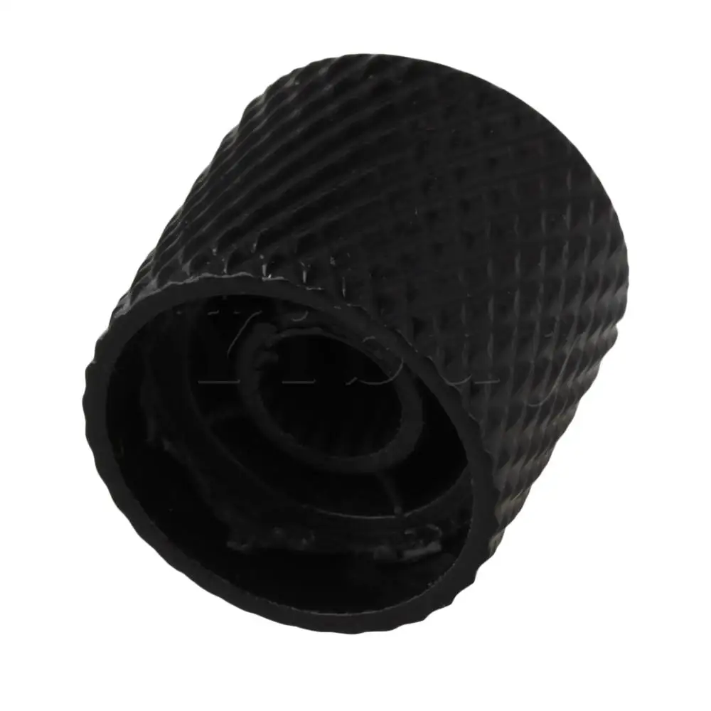 Yibuy 4PCS Metal Potentiometer Knob for Electric Guitar Black Instrument Parts | Спорт и развлечения