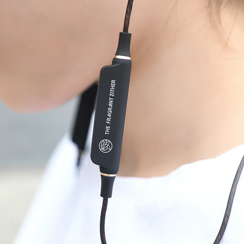 TFZ BC-03 Bluetooth съемный кабель с чип Qualcomm QCC 3005 5 0 поддержка APTX-LL SBC/AAC 2Pin/0 78 мм разъем |