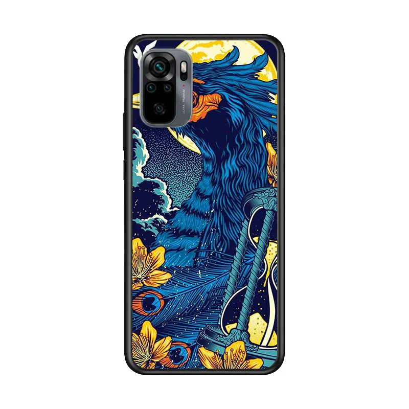 

Cool Cute Animal for Xiaomi Redmi Note 10 10S 9 9T 9S 9Pro Max 8T 8Pro 8 7 6 5 Pro 5A 4X 4 Soft Black Phone Case