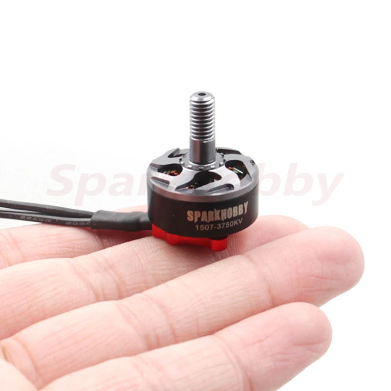 4 шт sparkhobby s1507 3750kv 2 4s fpv brushles мотор 5 мм вал 3 дюйм