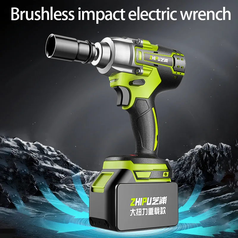 Ручной гайковерт с литиевой батареей для зарядки ударных лесов деревообработки