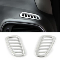 for renault kadjar 2015 2016 2017 2018 abs matte front air condition covers frame air outlet decorative trim car styling