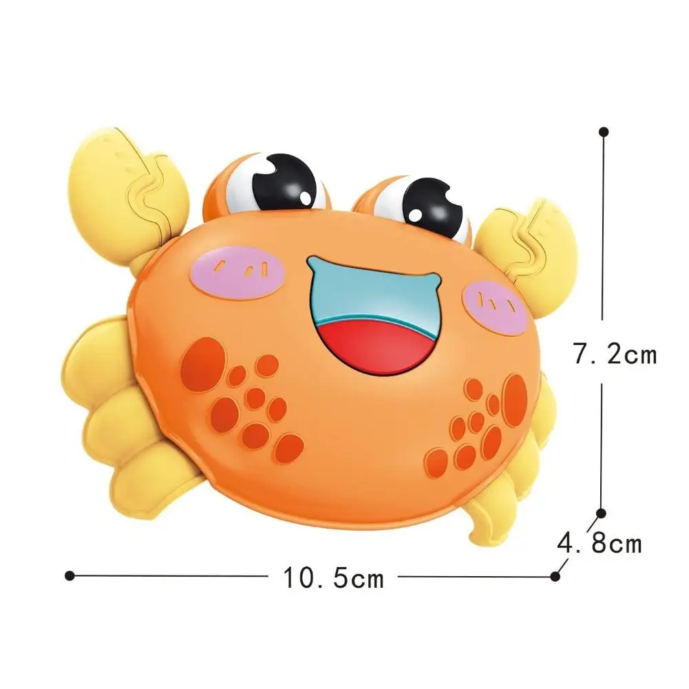 

Kids Cute Cartoon Lifelike Wind Up Clockwork Crawling Crab Pull Back Squeeze Toy