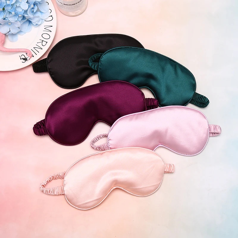1 шт. имитация шелка маска для сна мягкий тени глаз накладная повязка на глаза