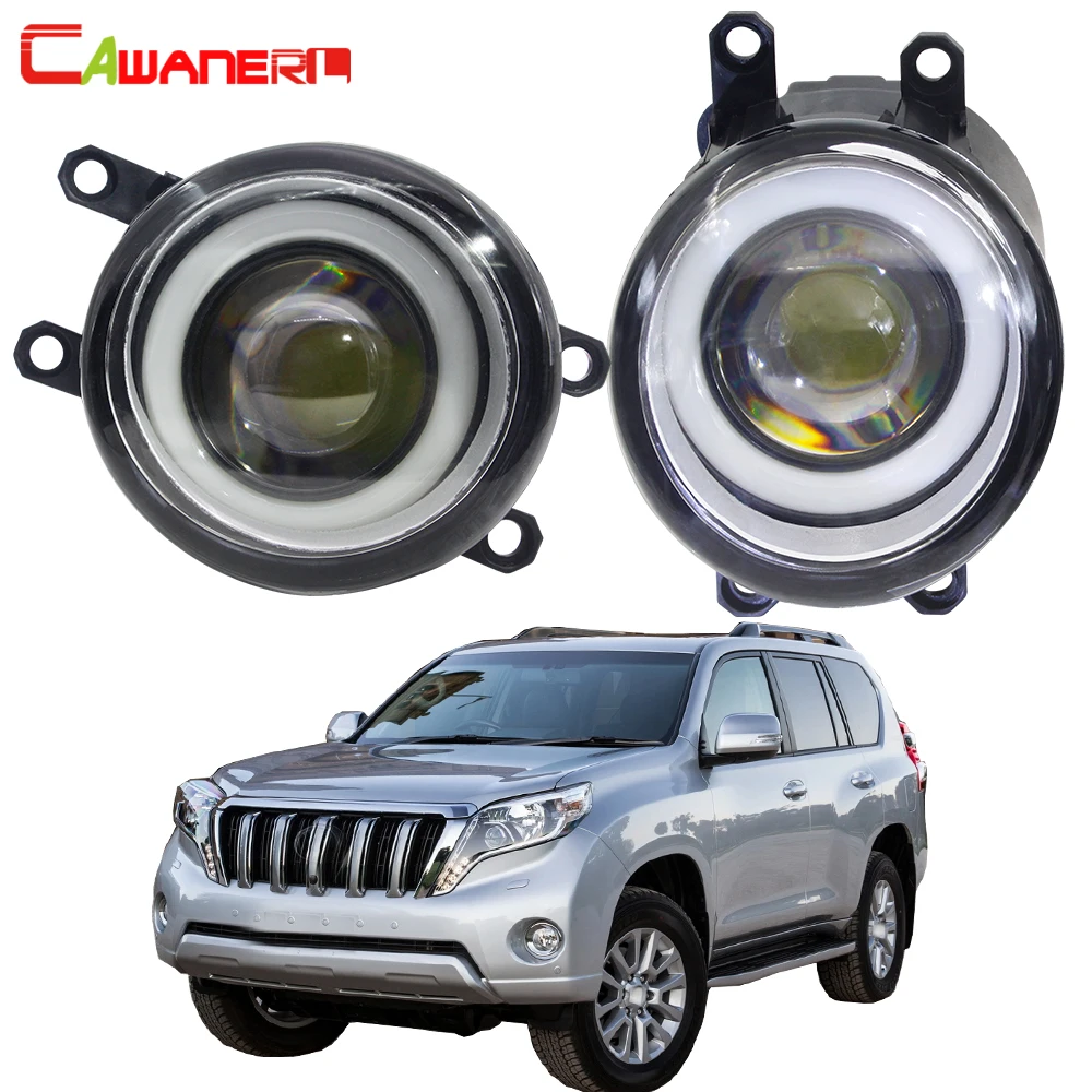 Cawanerl для Toyota Land Cruiser Prado J150 2009 2013 Автомобильный светодиодный противотуманный
