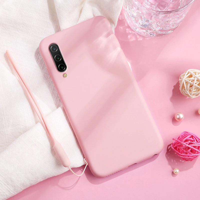 Силиконовый чехол для Xiaomi Mi CC9 Pro жидкий силиконовый мягкий ТПУ цветной Бархатный