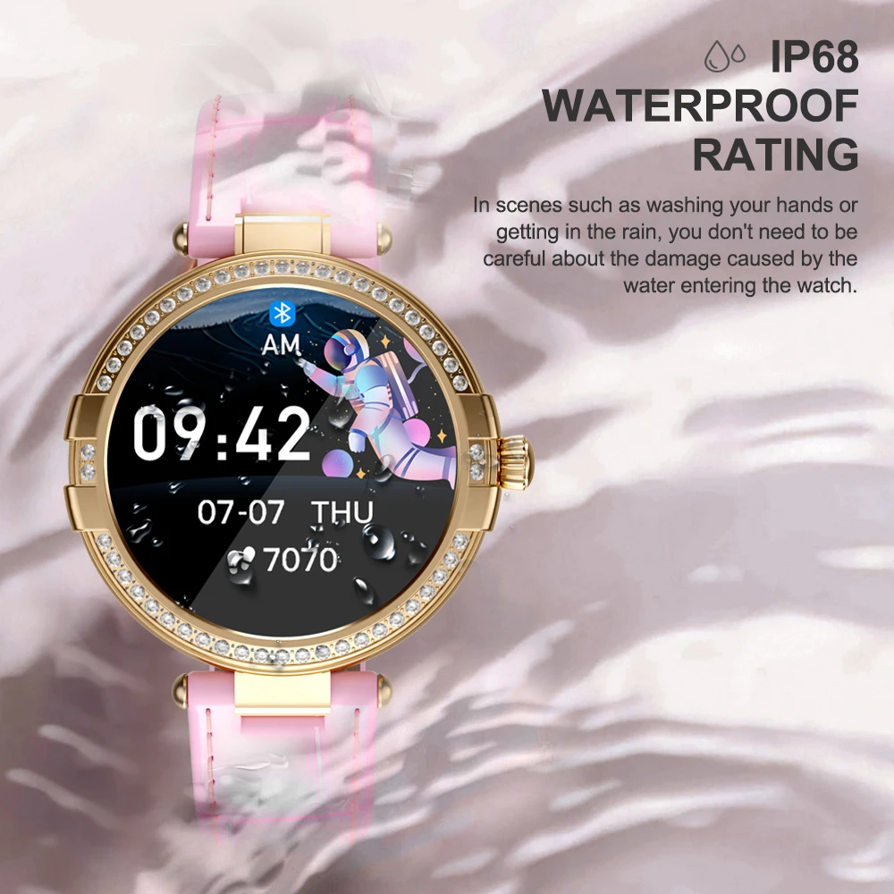 Смарт часы HAVIT женские фитнес с напоминанием о физическом здоровье датчик