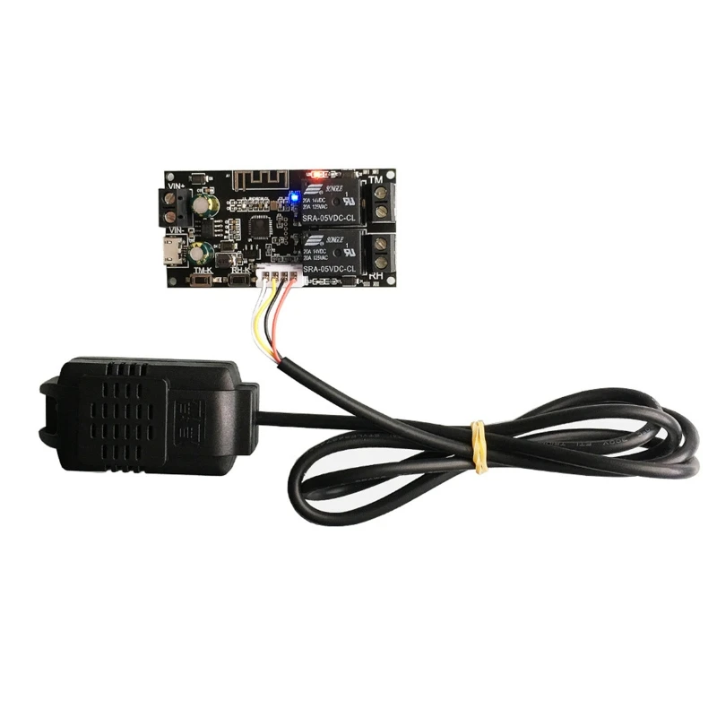 

Temperature and Humidity APP Remote Controller Module Dual Output Control Board