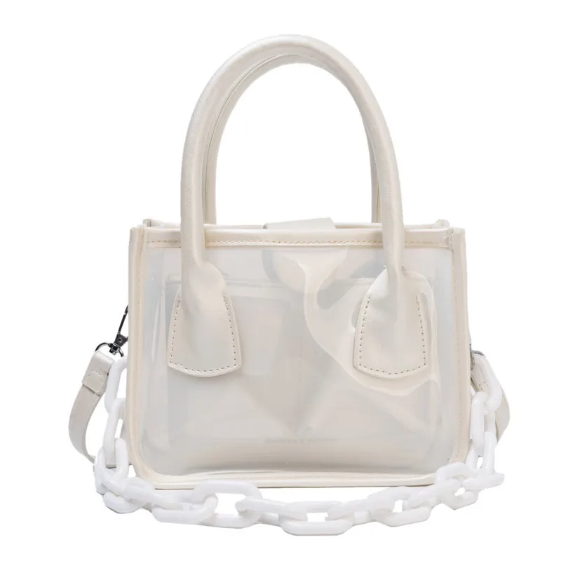 Прозрачный кошелек сумка-мессенджер через плечо с регулируемым ремешком женская