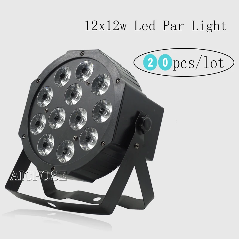 Прожектор светодиодный 4 в 1 20 шт. 12 х12 Вт dmx512 | Лампы и освещение