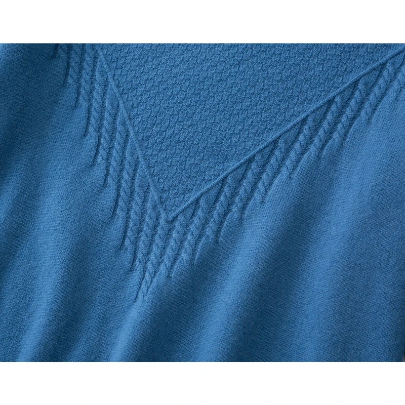 

cashmere jumper fashion blue sweater women clothing turtleneck long sleeve top winter clothes tricot plus size tops 2021 ladies