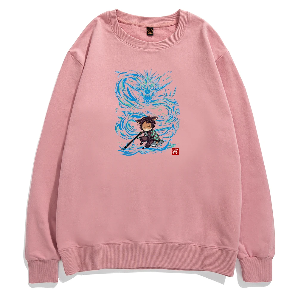 

Камадо Tanjirou мужские толстовки с капюшоном с рисунком из аниме «Демон» Истребительница пуловеры Японская уличная одежда высокого качества, ...