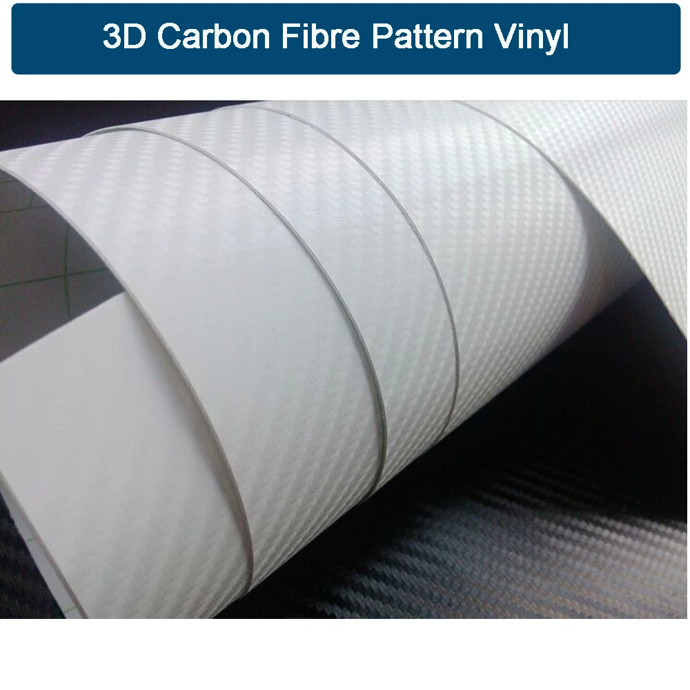 3D углеродного волокна пленка виниловая оберточная ПВХ наклейки автомобильная