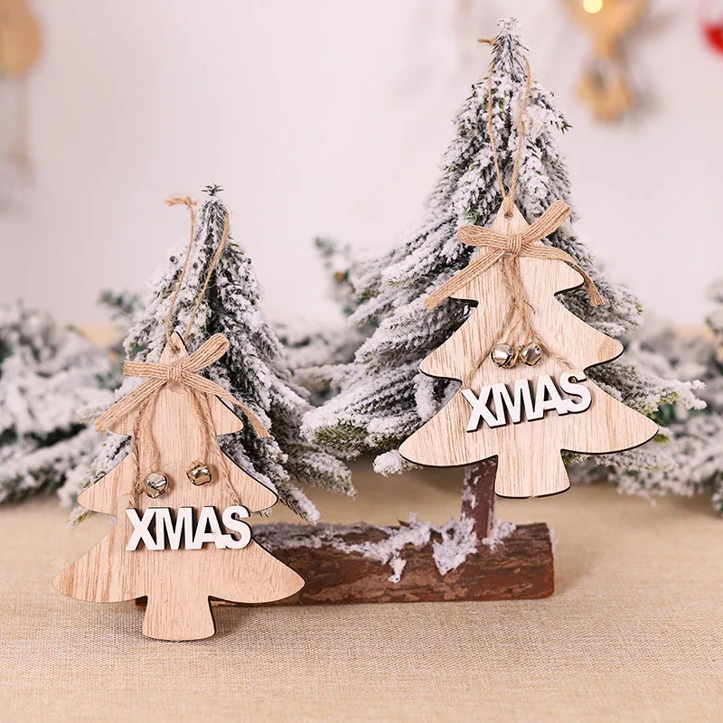 1 комплект Счастливого Рождества деревянные подвесные Рождественская елка