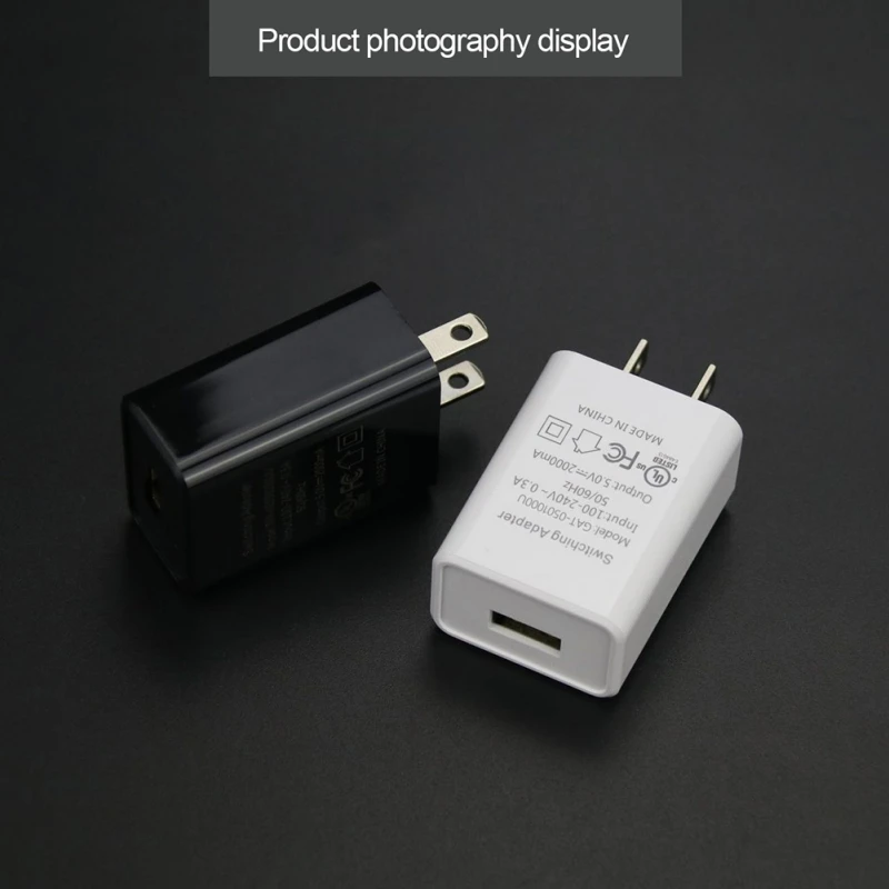 5V 2A USB настенное зарядное устройство с одним портом для дома и путешествий
