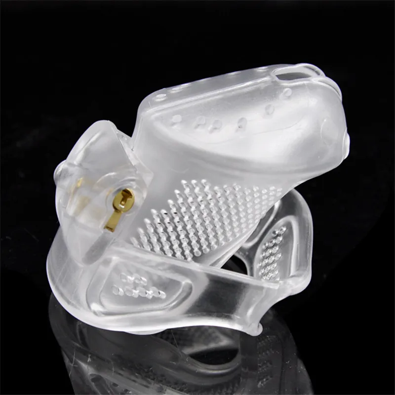 New Design 3D Cock Cage Penis Sleeve Plastic lockable Male Chastity Device With Lock Rings Adult Games Sex Toys For Men | Красота и