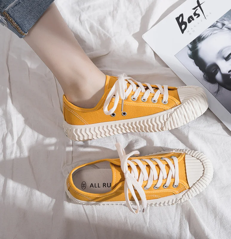 Женские холщовые кроссовки розовые с вулканизированной подошвой дышащие