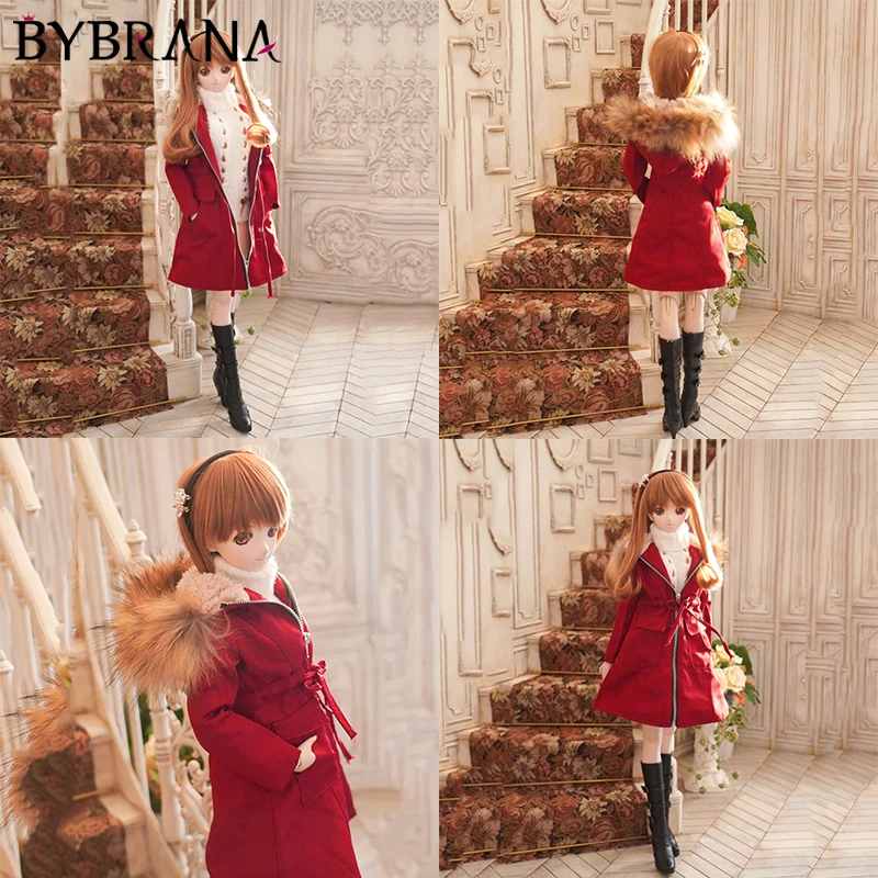 

Bybrana Bjd Doll 1/3 1/4 Autumn And Winter Jacket Three Colors Available