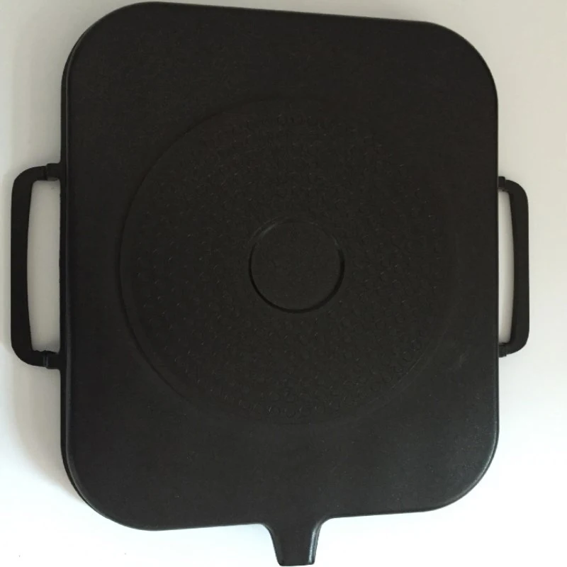 promotion induction cooker baking tray square barbecue tray teppanyaki smokeless non stick barbecue pot barbecue supplies free global shipping