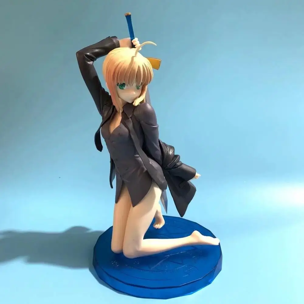 

23cm Fate Grand Order FGO Fate Stay Night saber figure Anime Action Figure New New Collection figures New