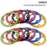 snail chainring tooth plate 104bcd round oval 323436384042t tooth narrow wide ultralight mountain bike 104bcd chainwheel
