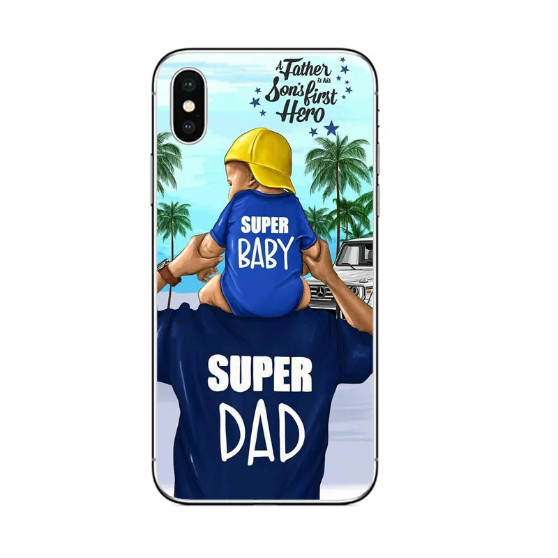 Модные чёрный коричневый волос для мамы с дочкой Детские queen чехол iPhone X XS XR 8 7 6 6s